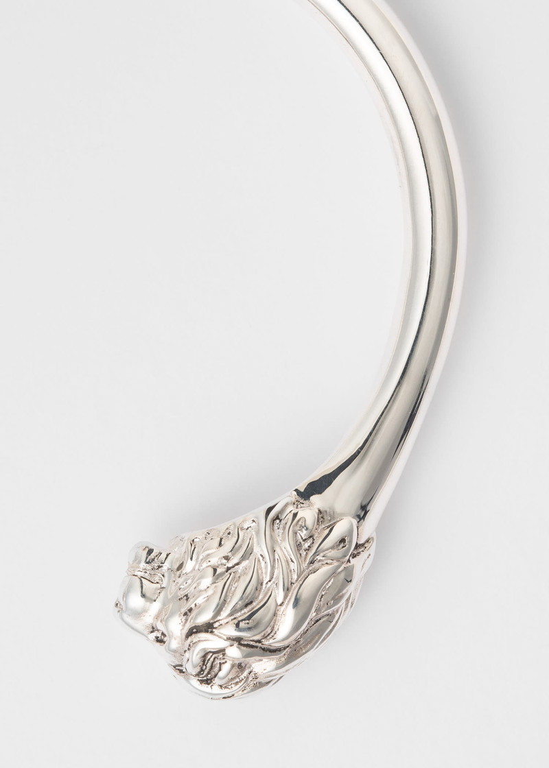 Silver 'Loewenkind' Lion Bangle 5