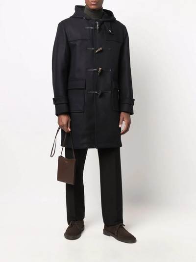 Mackintosh Weir toggle-fastening duffle hooded coat outlook