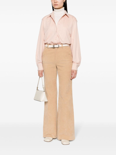 Max Mara long-sleeved virgin wool shirt outlook