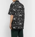 Oversized Printed Cotton-Poplin Shirt - 11