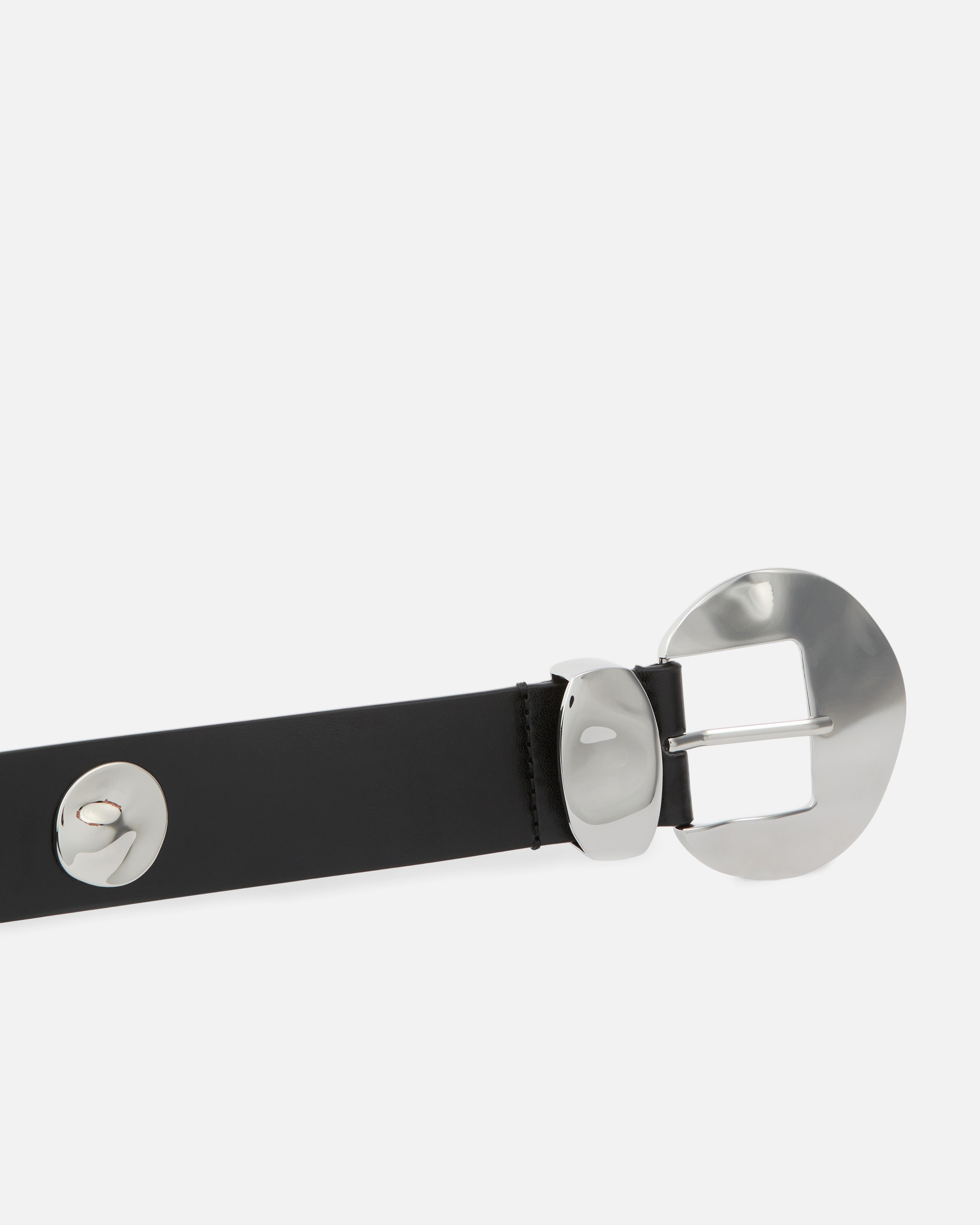4-CM BELT WITH STUDS AND LOVE BIRDS LOGO - 5