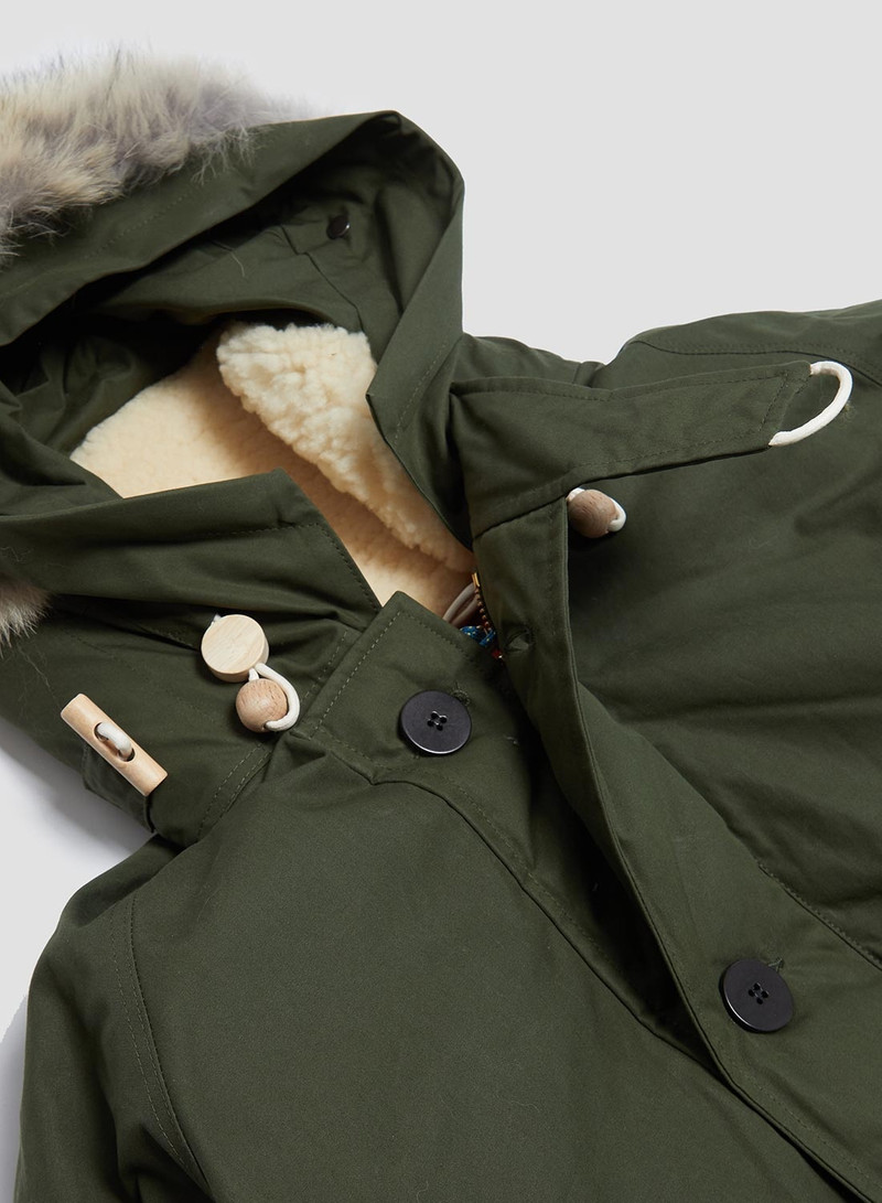 Everest Parka in Olive 8