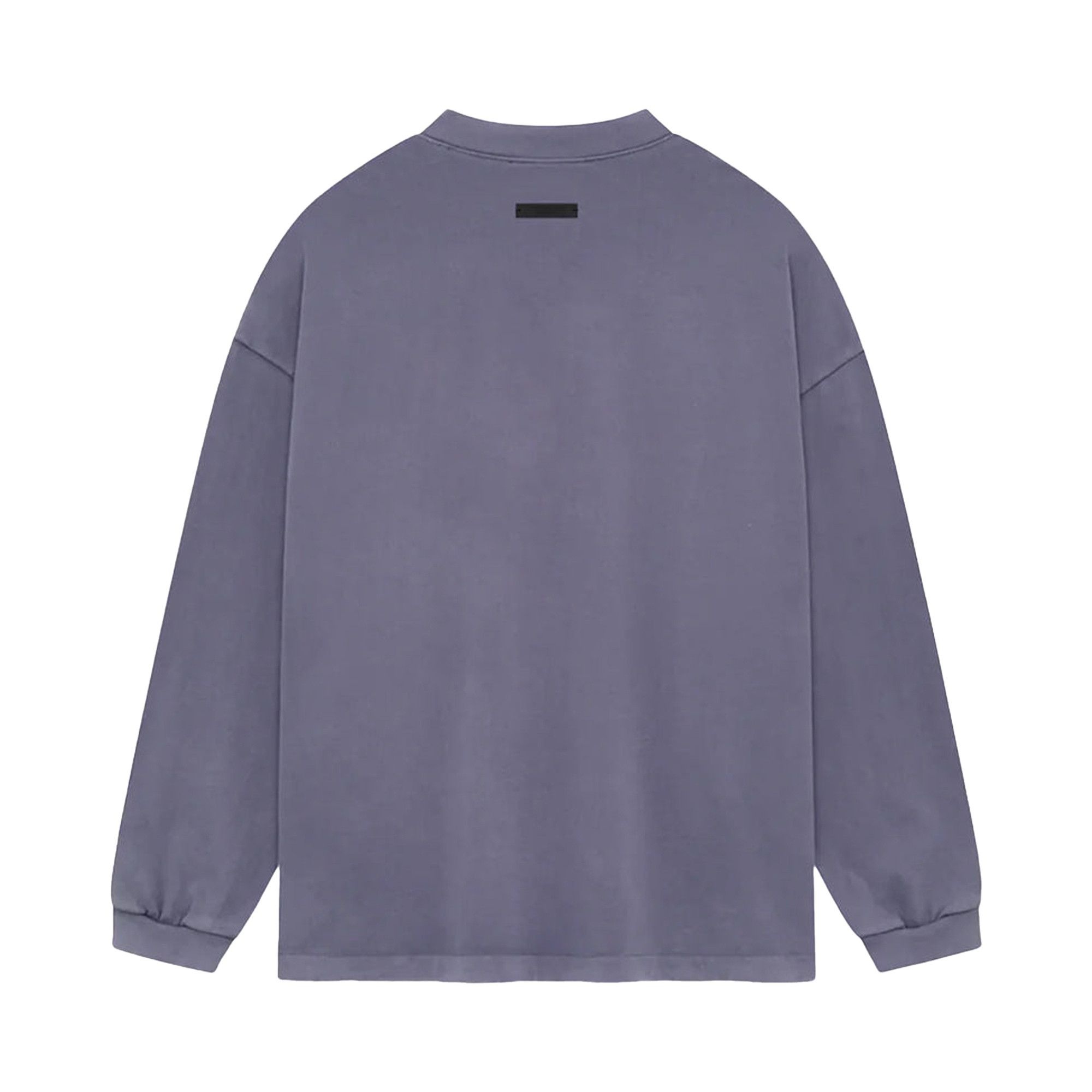 Fear of God Essentials Heavy Long-Sleeve Tee 'Lavender' - 2