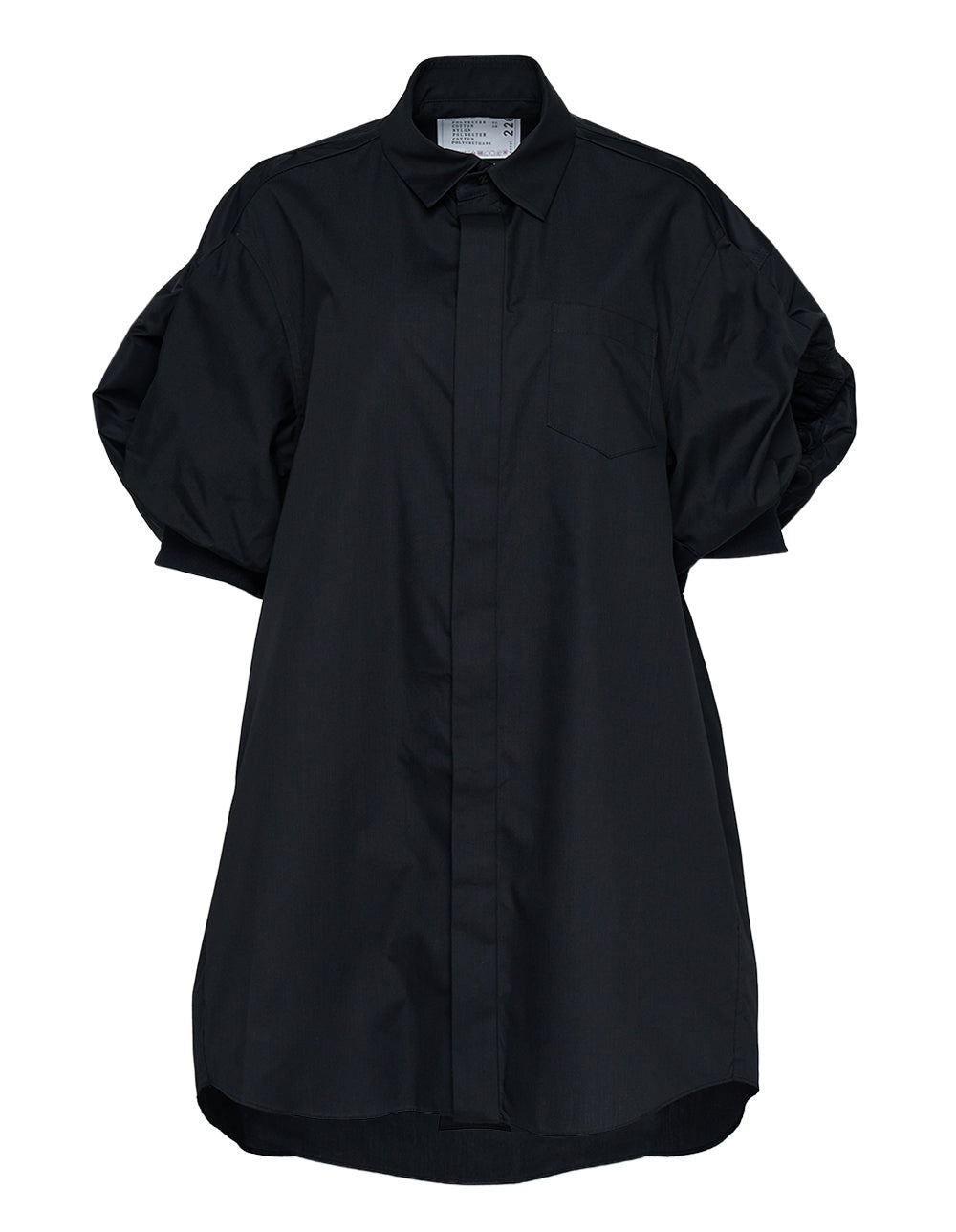 sacai Cotton Poplin X Nylon Twill Dress | club21 | REVERSIBLE