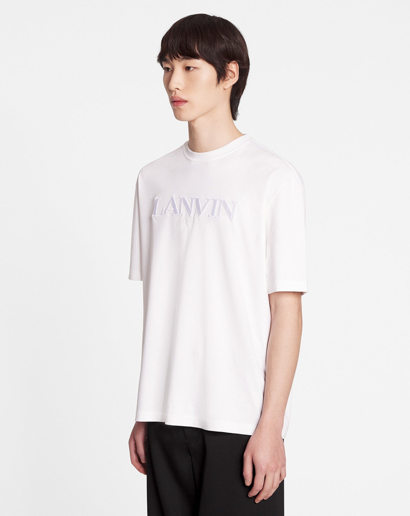 CLASSIC LANVIN PARIS EMBROIDERED T-SHIRT 3