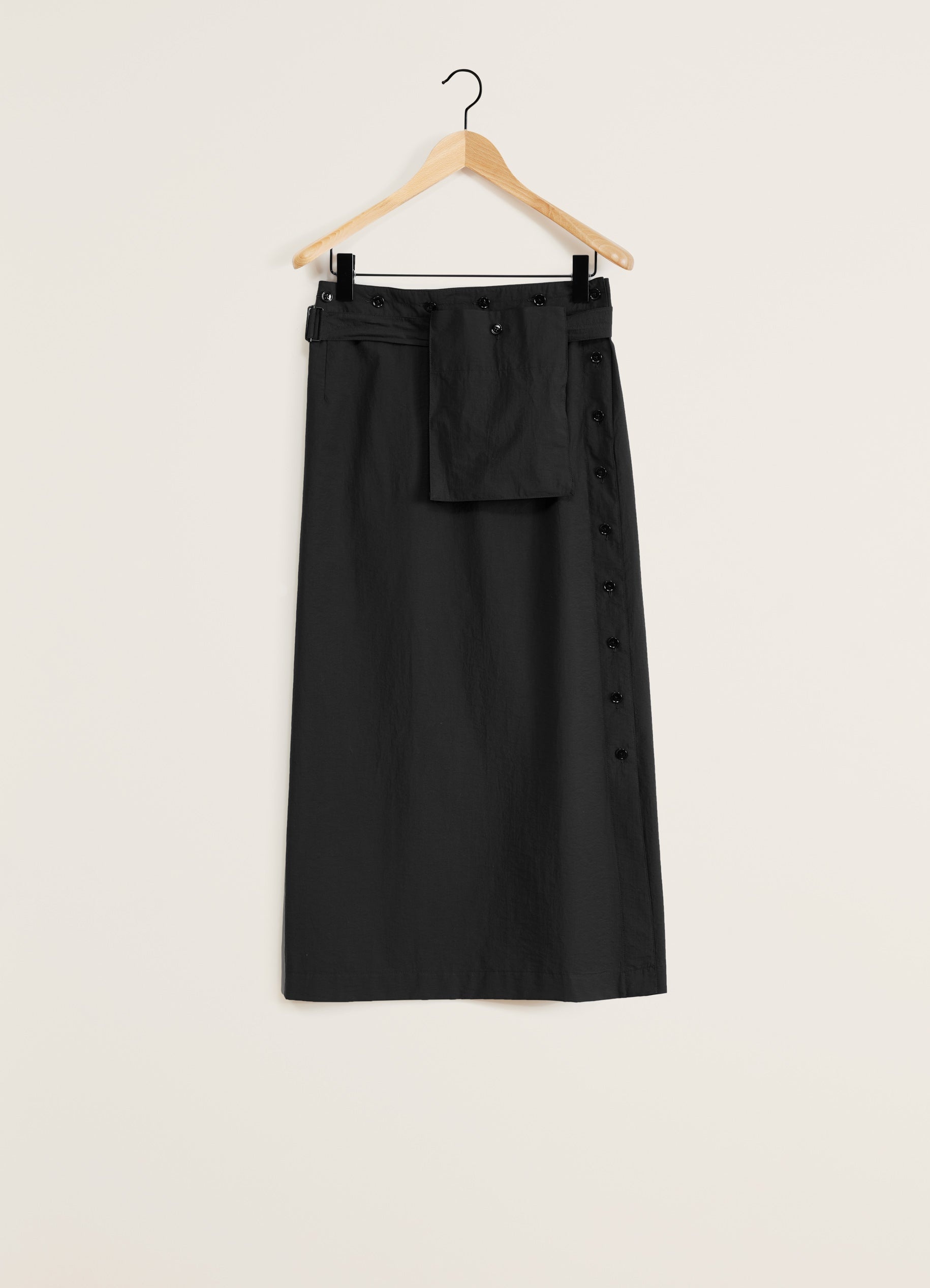 LONG WRAP SKIRT - 1