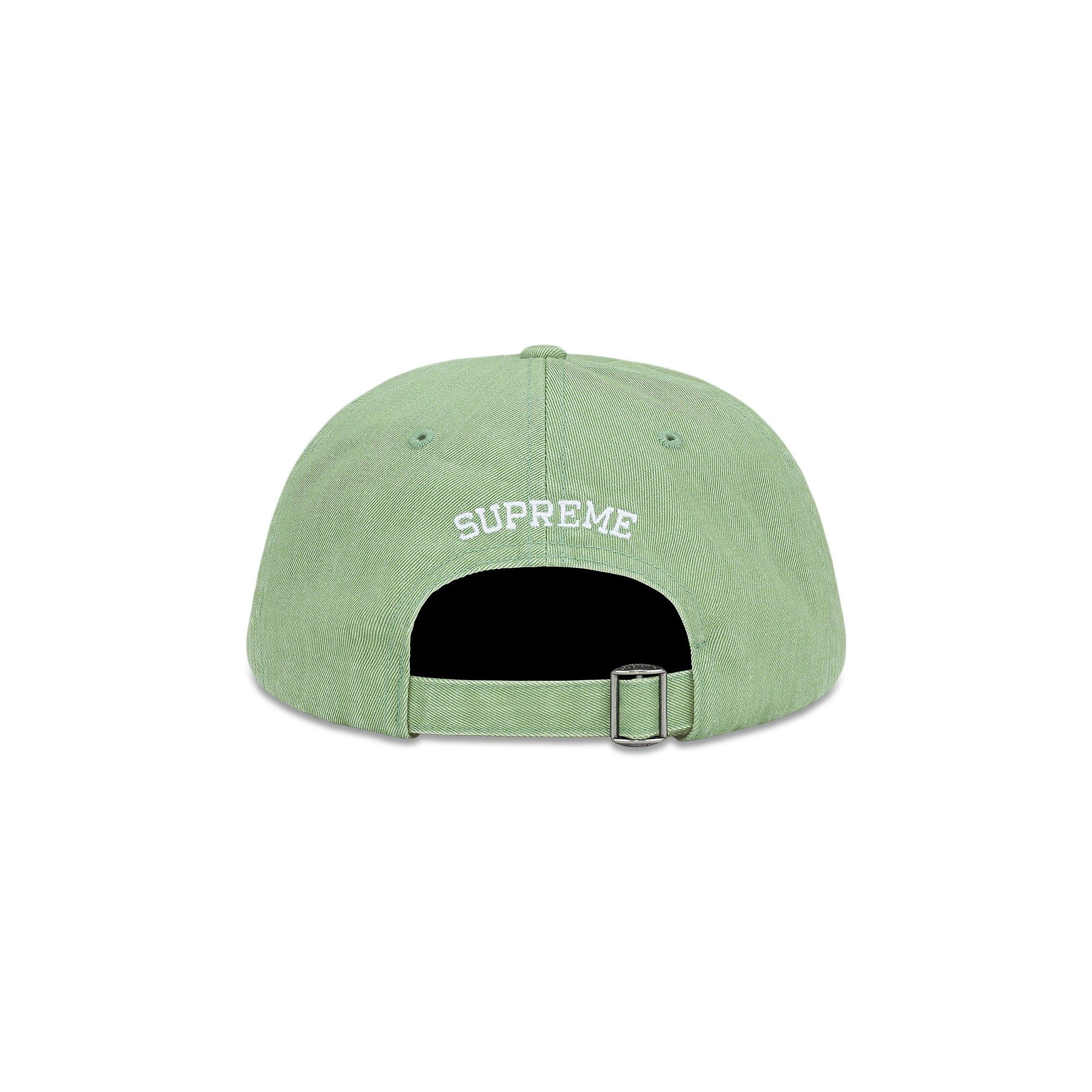 Supreme Pigment Print S Logo 6-Panel 'Light Sage' - 2