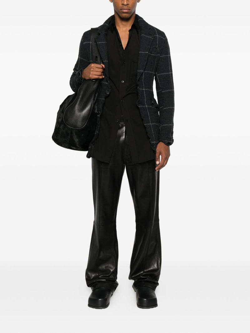 Yohji Yamamoto button-fastening shirt outlook