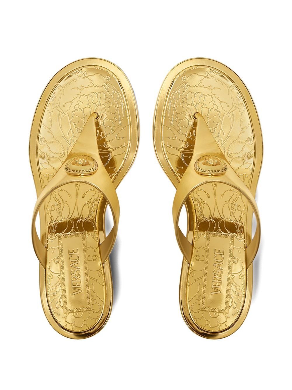 55mm Alia metallic mules - 4