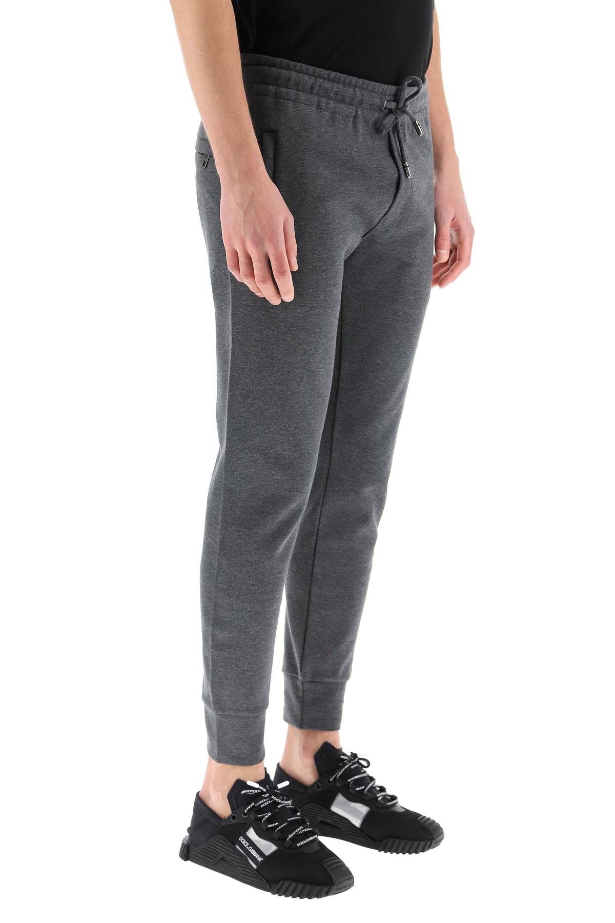 SWEATPANTS WITH LUREX EMBROIDERY - 3