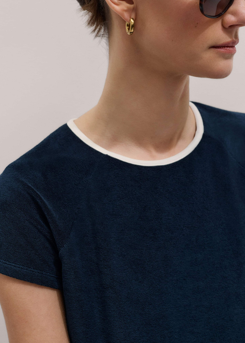 ME+EM Rib Trim Baby Tee outlook