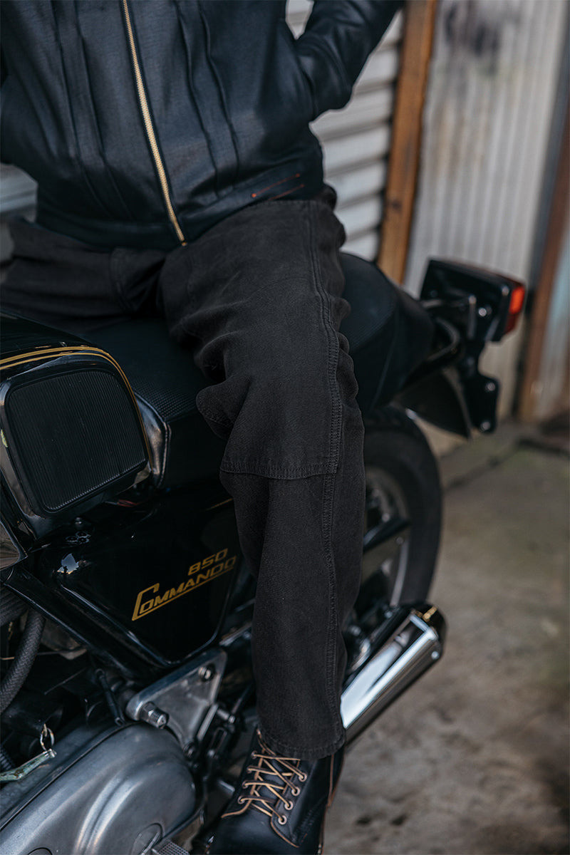 The Double Knee Pants Classic Straight - Concrete 5