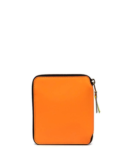 Comme Des Garçons colour-block leather wallet outlook