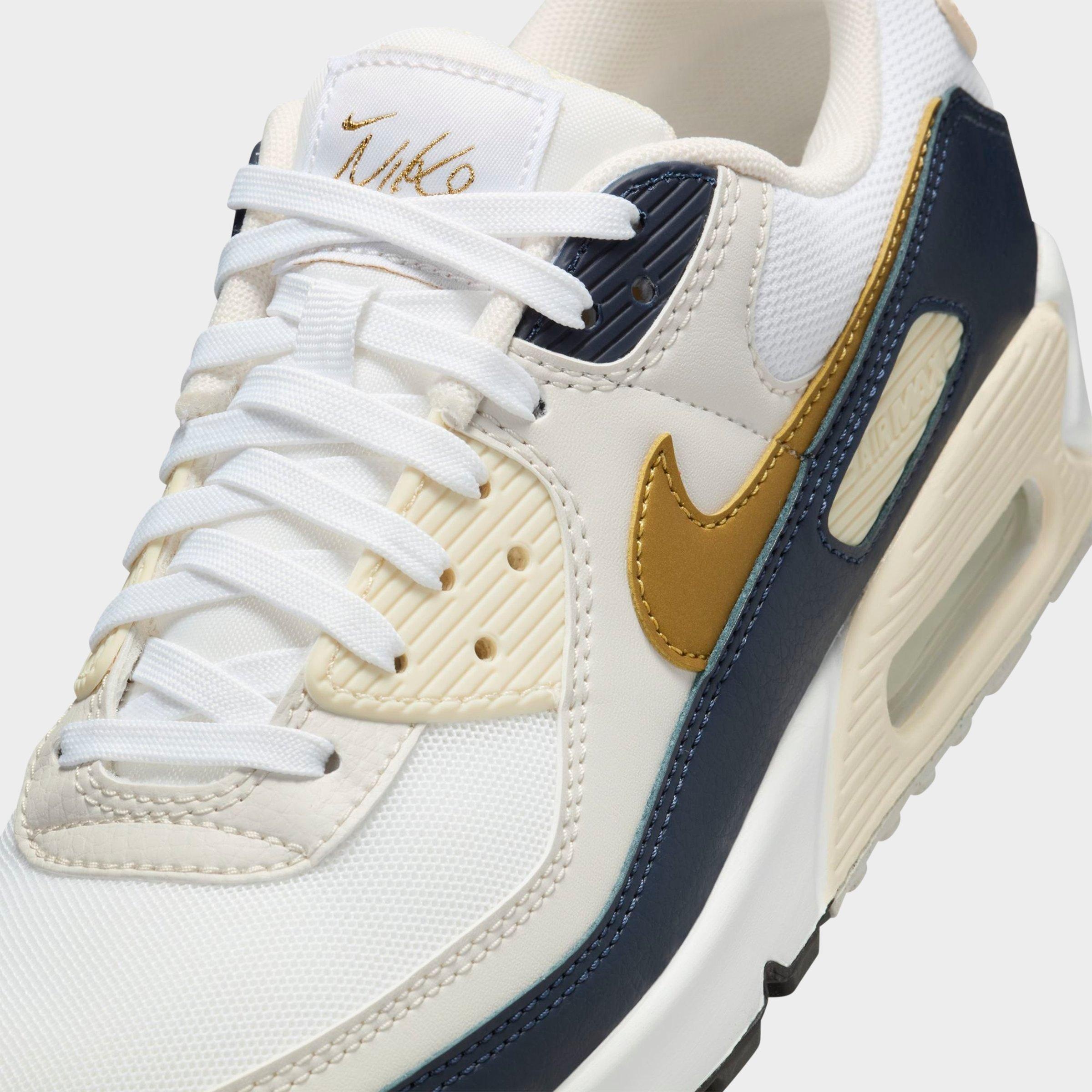 WOMEN'S NIKE AIR MAX 90 NEXT NATURE CASUAL SHOES - 3