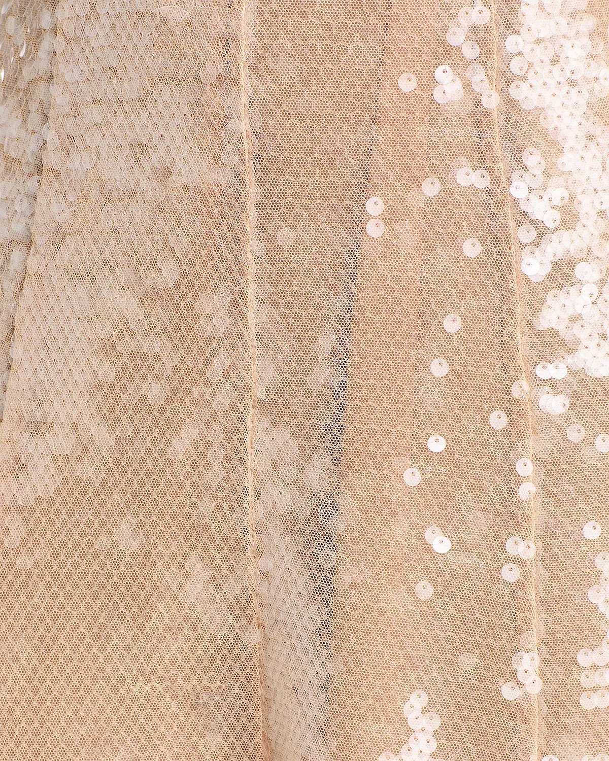 Gold Sequin Off-the-Shoulder Dress - Exclusive - 6