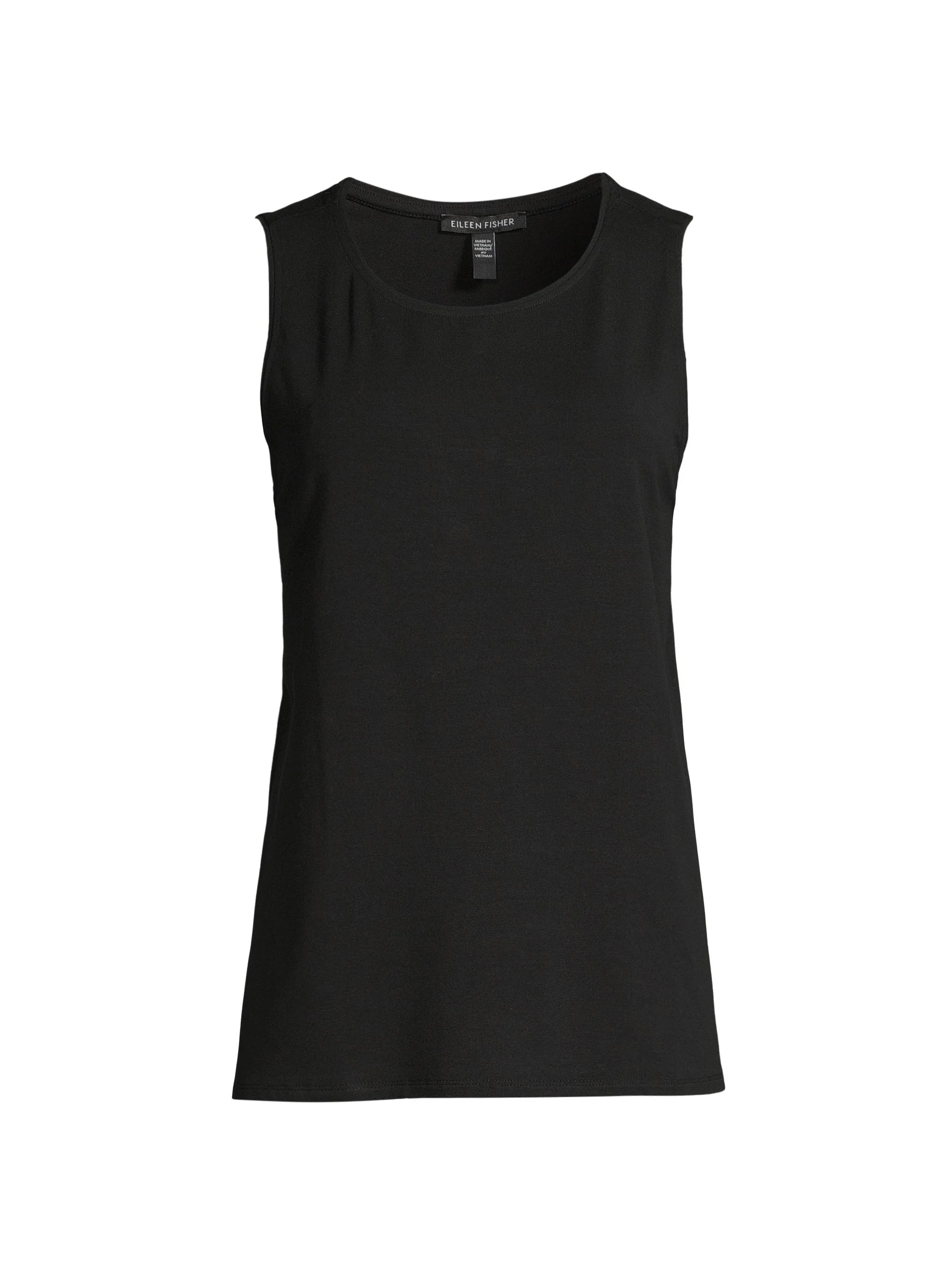 Women's Roundneck Tank - Black - 1