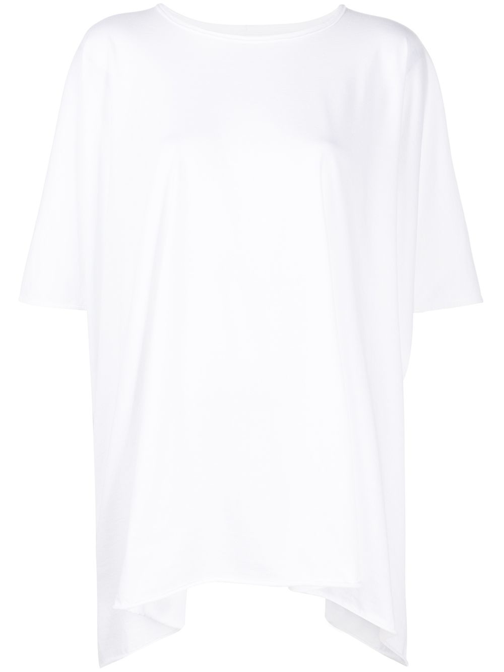 oversized handkerchief hem T-shirt - 1