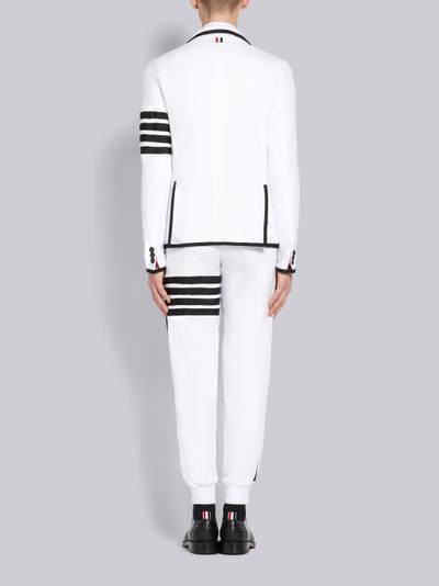 Thom Browne 4-bar Loopback Jersey Suit outlook