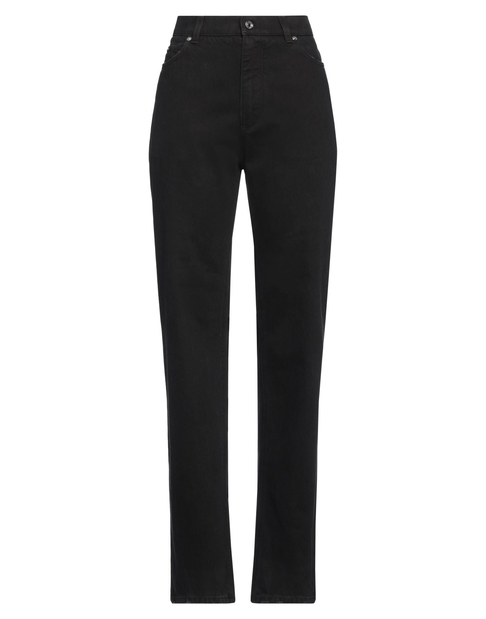 Black Women's Denim Pants - 1