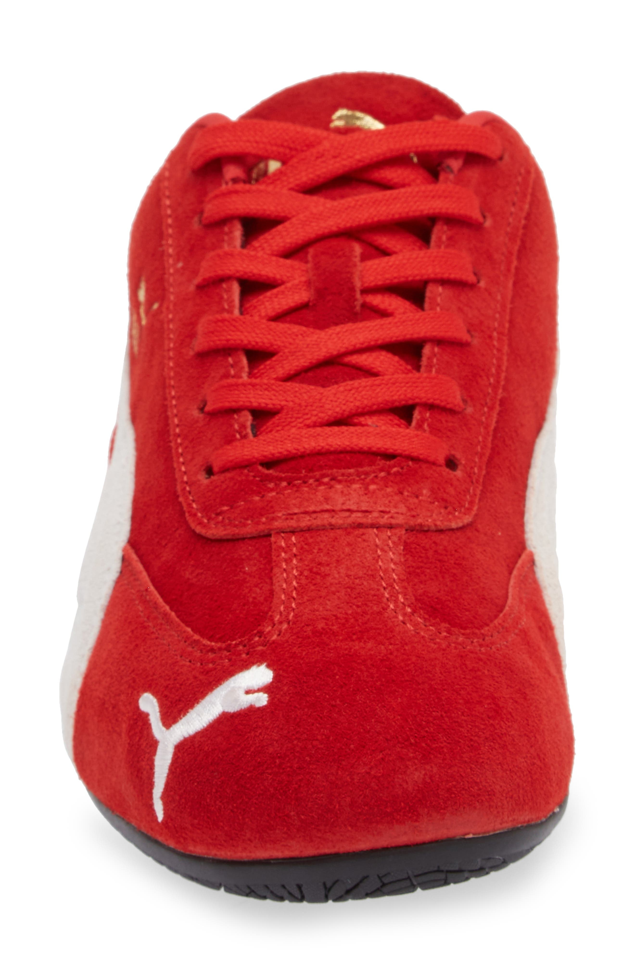 PUMA Speedcat OG Sneaker in For All Time Red-Puma White at Nordstrom - 4