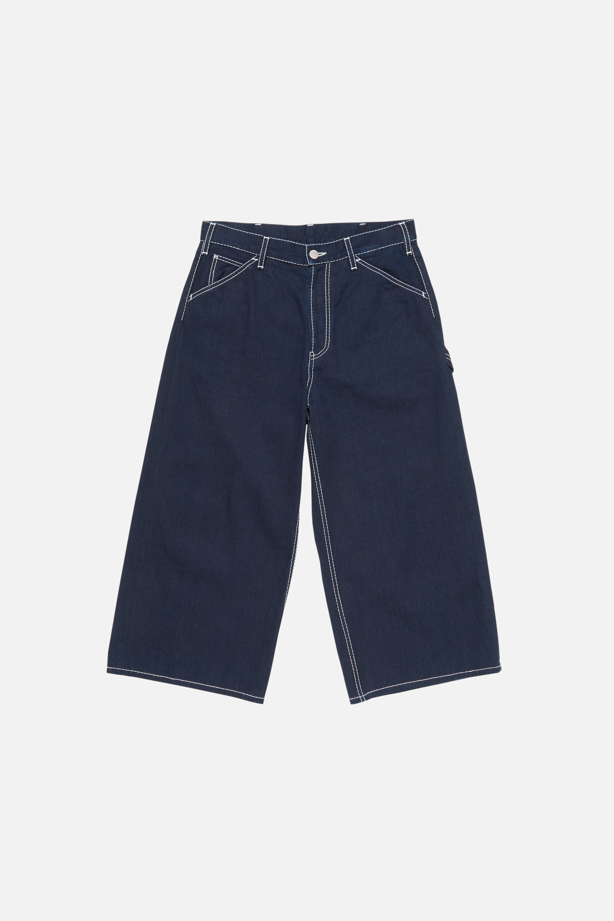 Indigo denim trousers - Indigo blue - 6