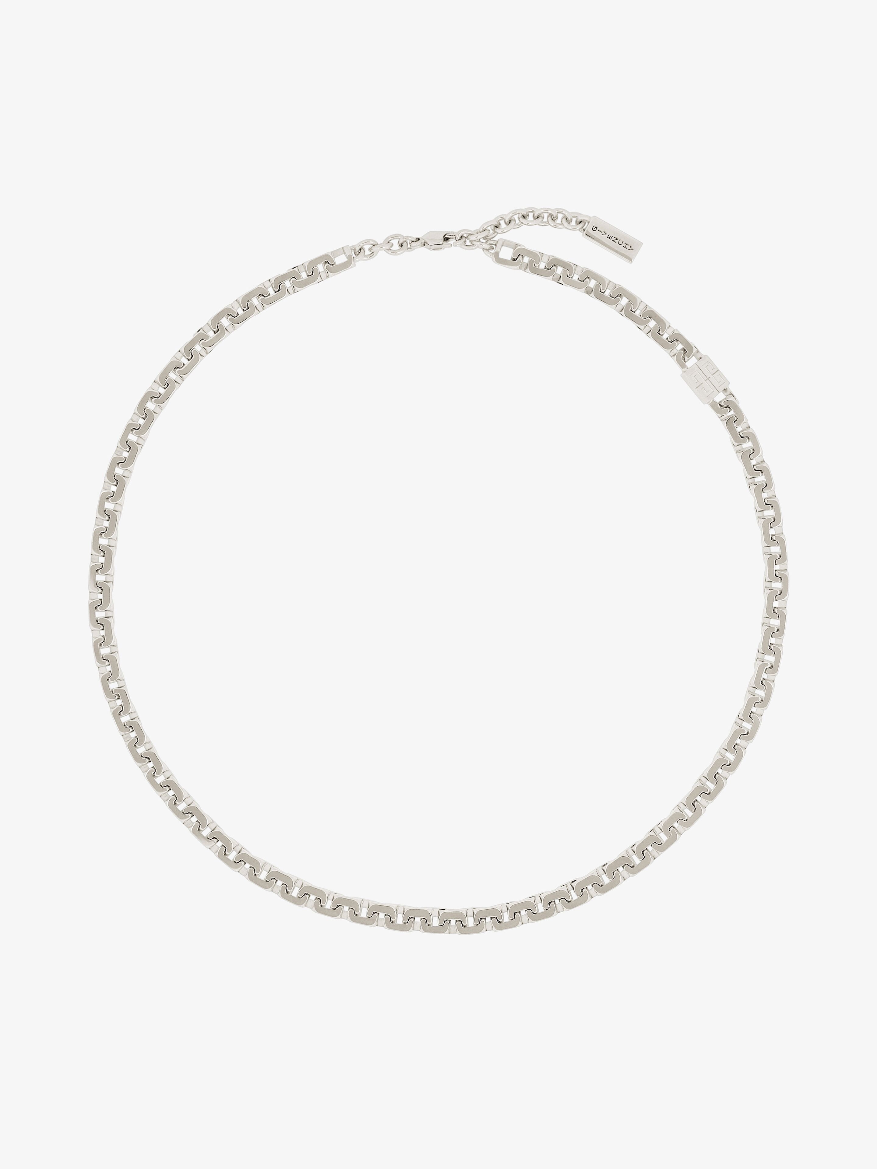 4G CHAIN NECKLACE IN METAL - 1