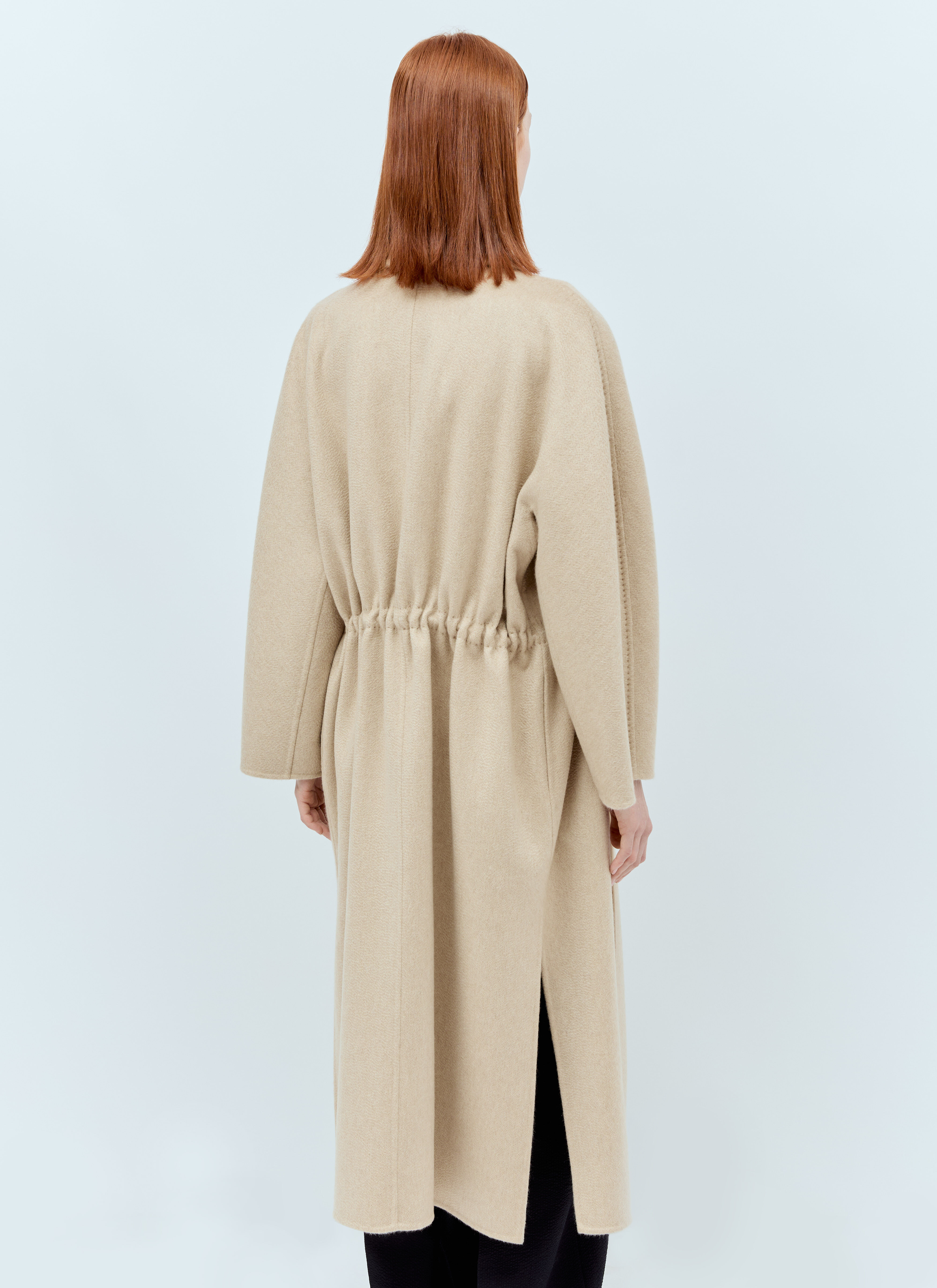 Oversized Cashmere Coat - 5
