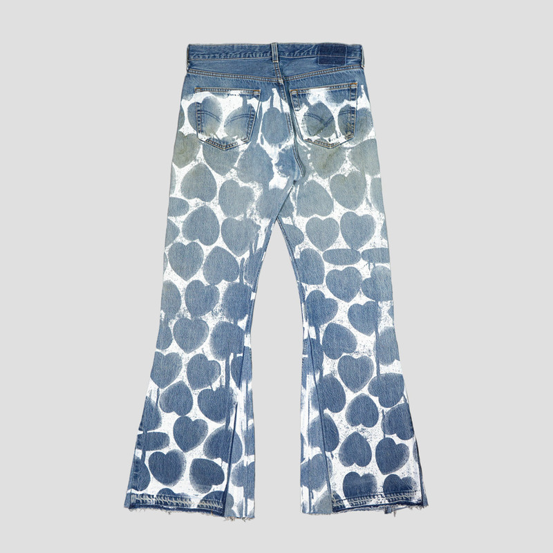 Readymade HEART FLARE DENIM JEANS outlook
