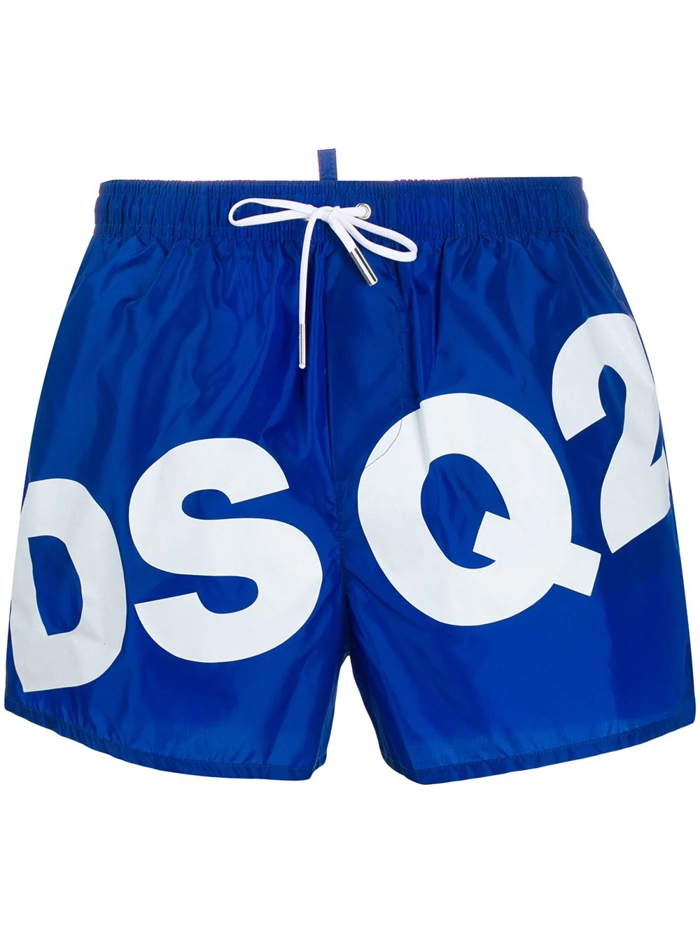 logo-print swim shorts - 1