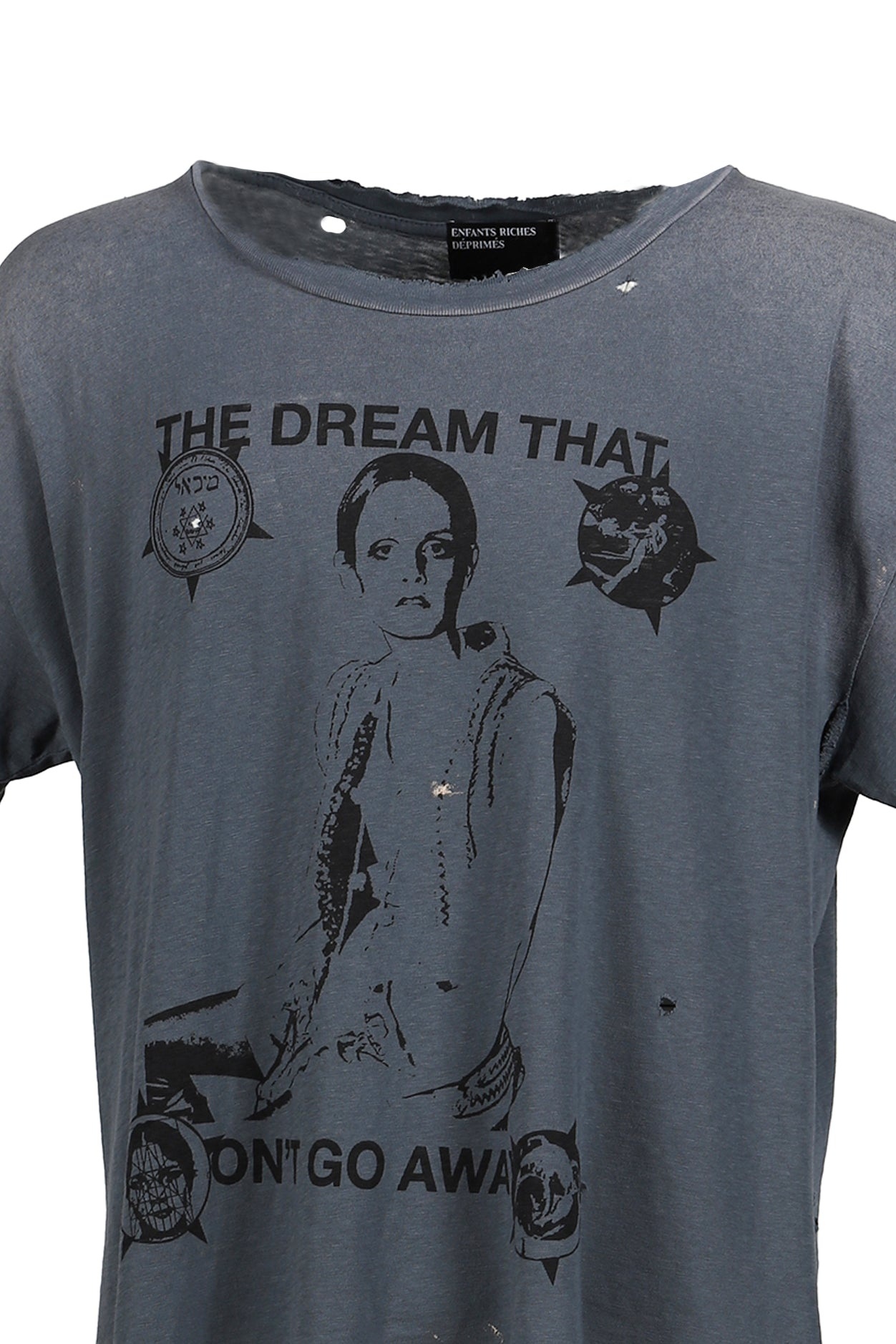 DREAM THAT WON'T GO AWAY T-SHIRT / XEROX BLU - 7