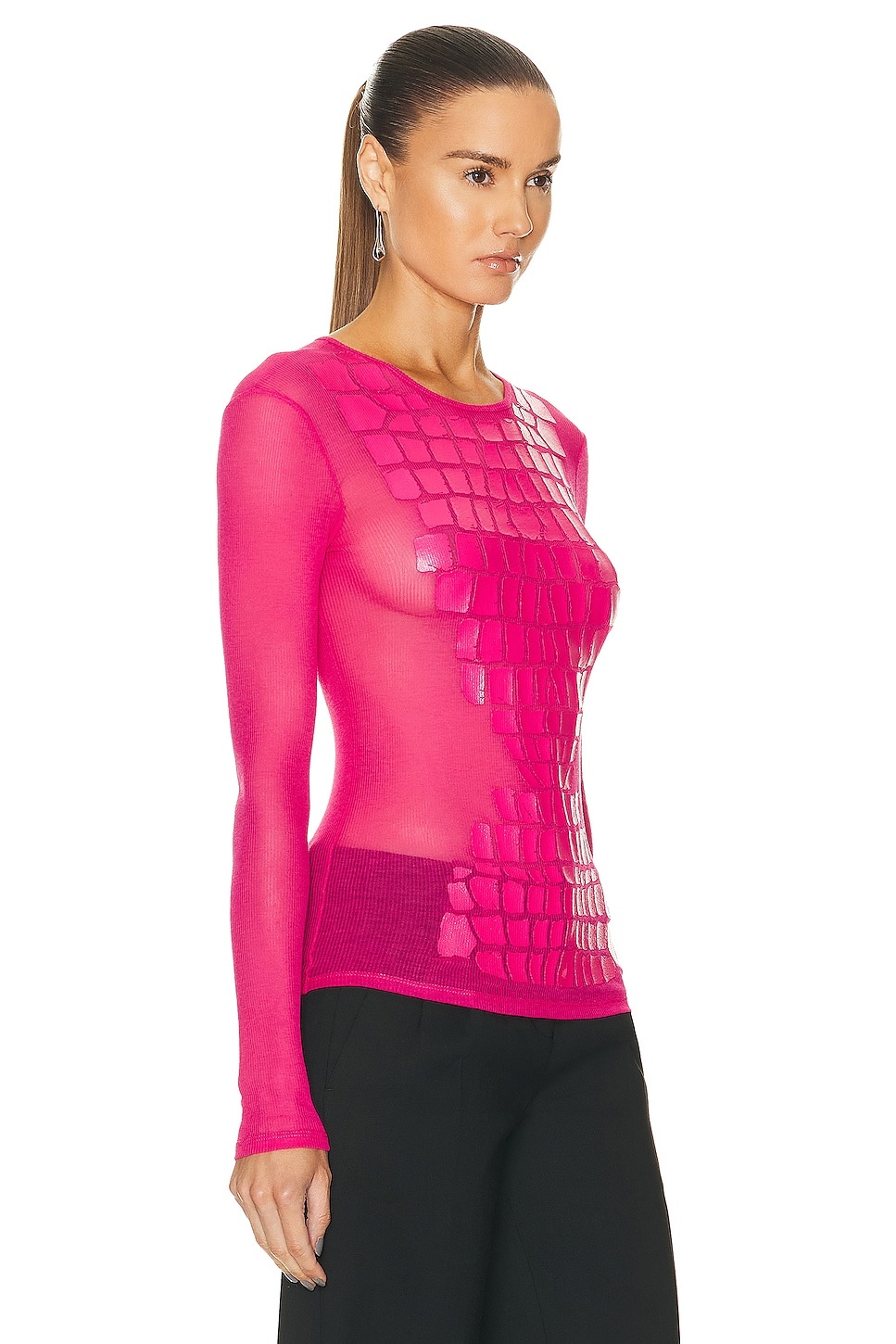 Crocskin Plastisol Long Sleeve Top - 2