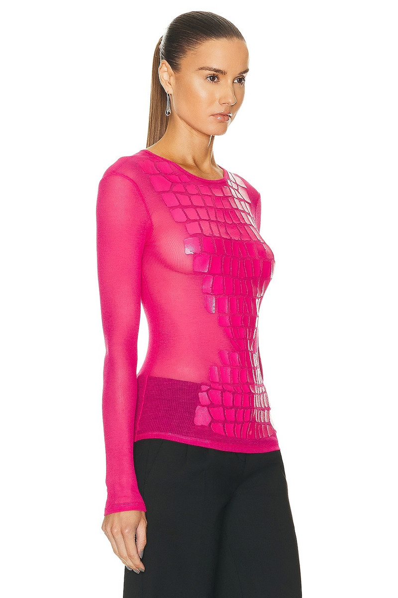Crocskin Plastisol Long Sleeve Top 2
