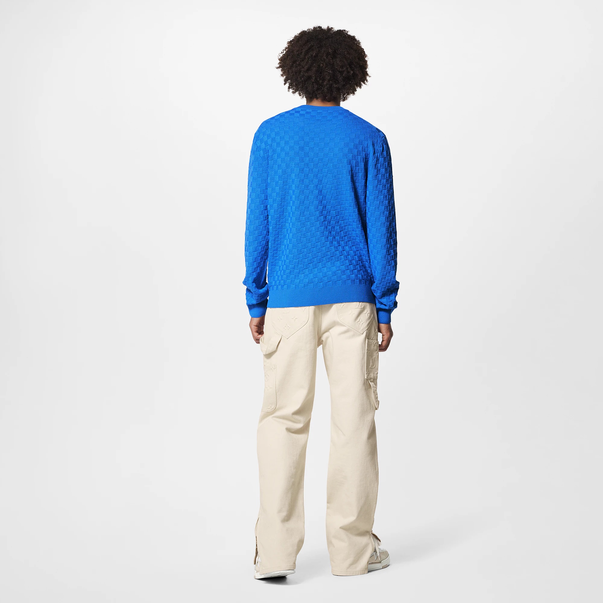 LVSE Damier Signature Crewneck - 3