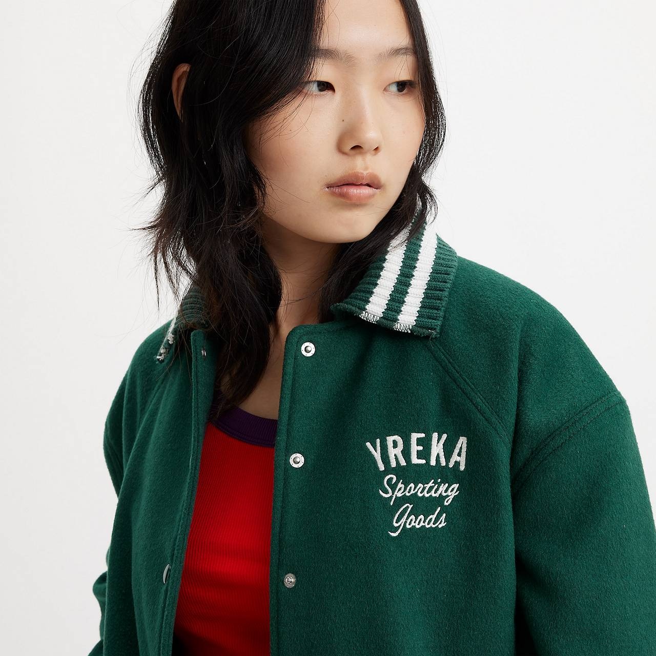 GOLD TAB™ SHRUNKEN VARSITY JACKET - 4
