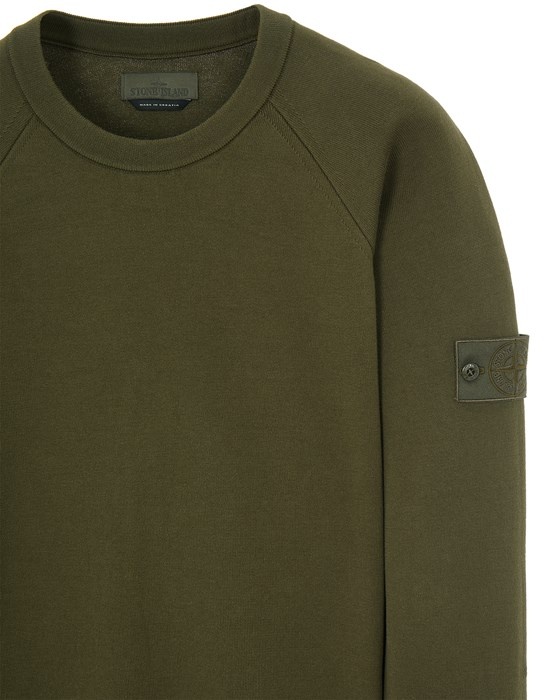 545FA SOFT COTTON DOUBLE FACE CONSTRUCTION MILITARY GREEN - 4