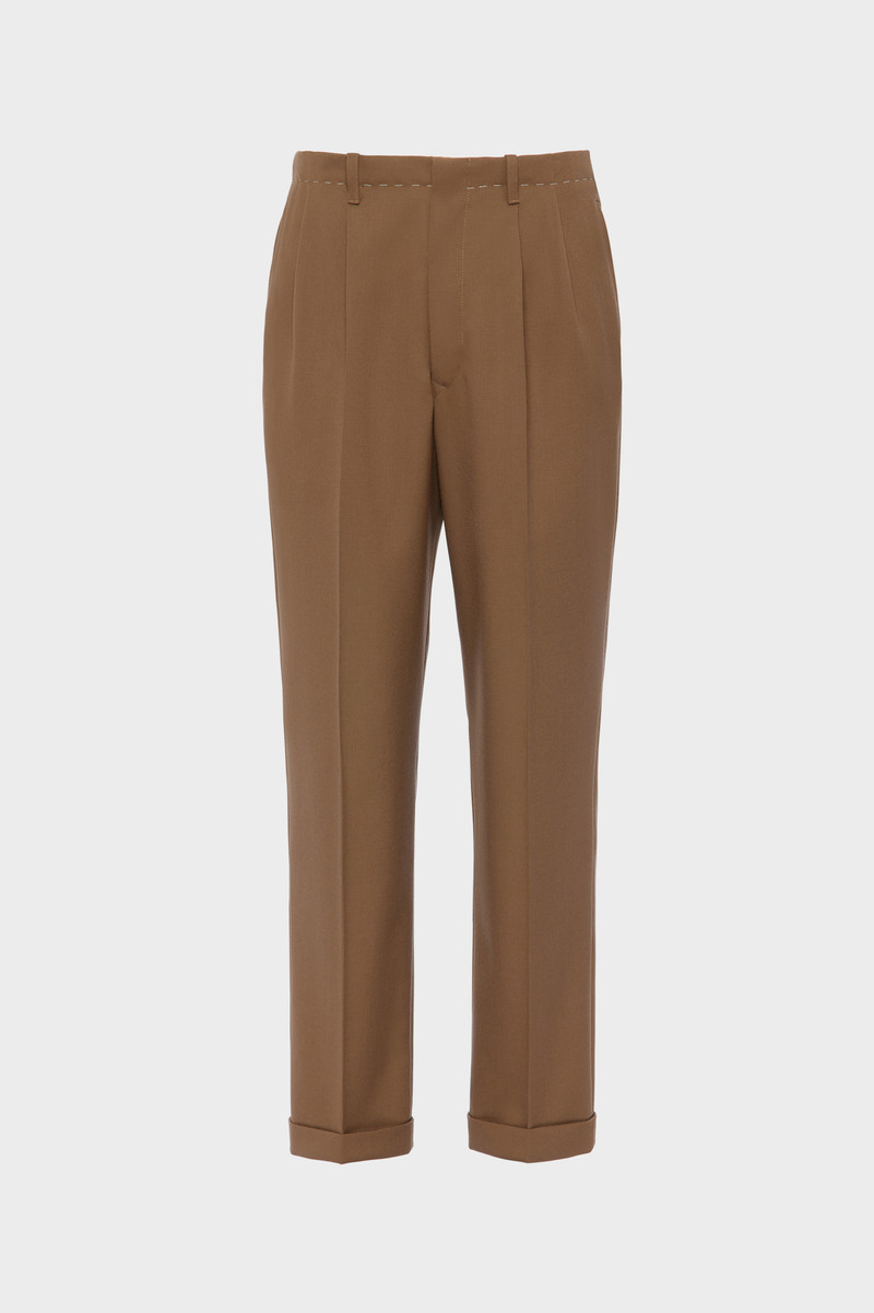 Wool tailored trousers 1