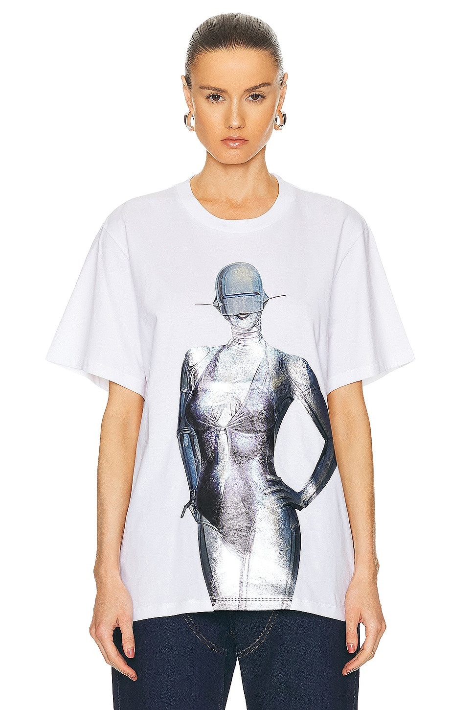 X Sorayama White T-shirt - 1