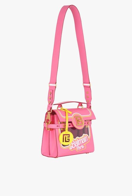 Balmain x Barbie - Pink calfskin B-Buzz 23 bag - 7