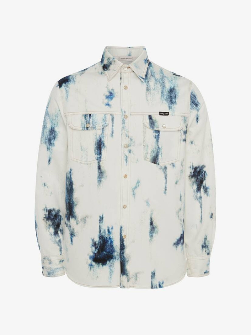 Blue Sky Denim Shirt in Sky Blue 1