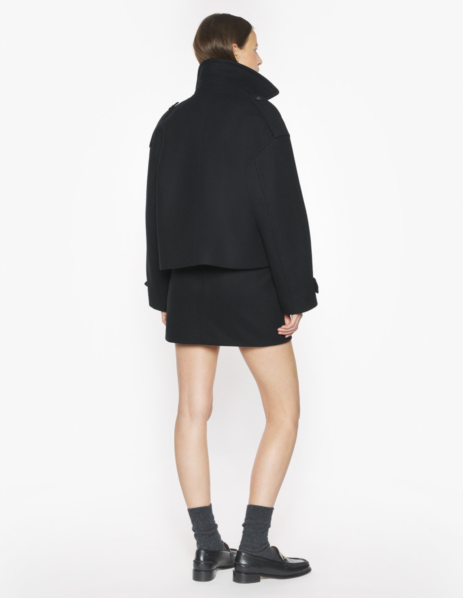 CROPPED PEACOAT - 5