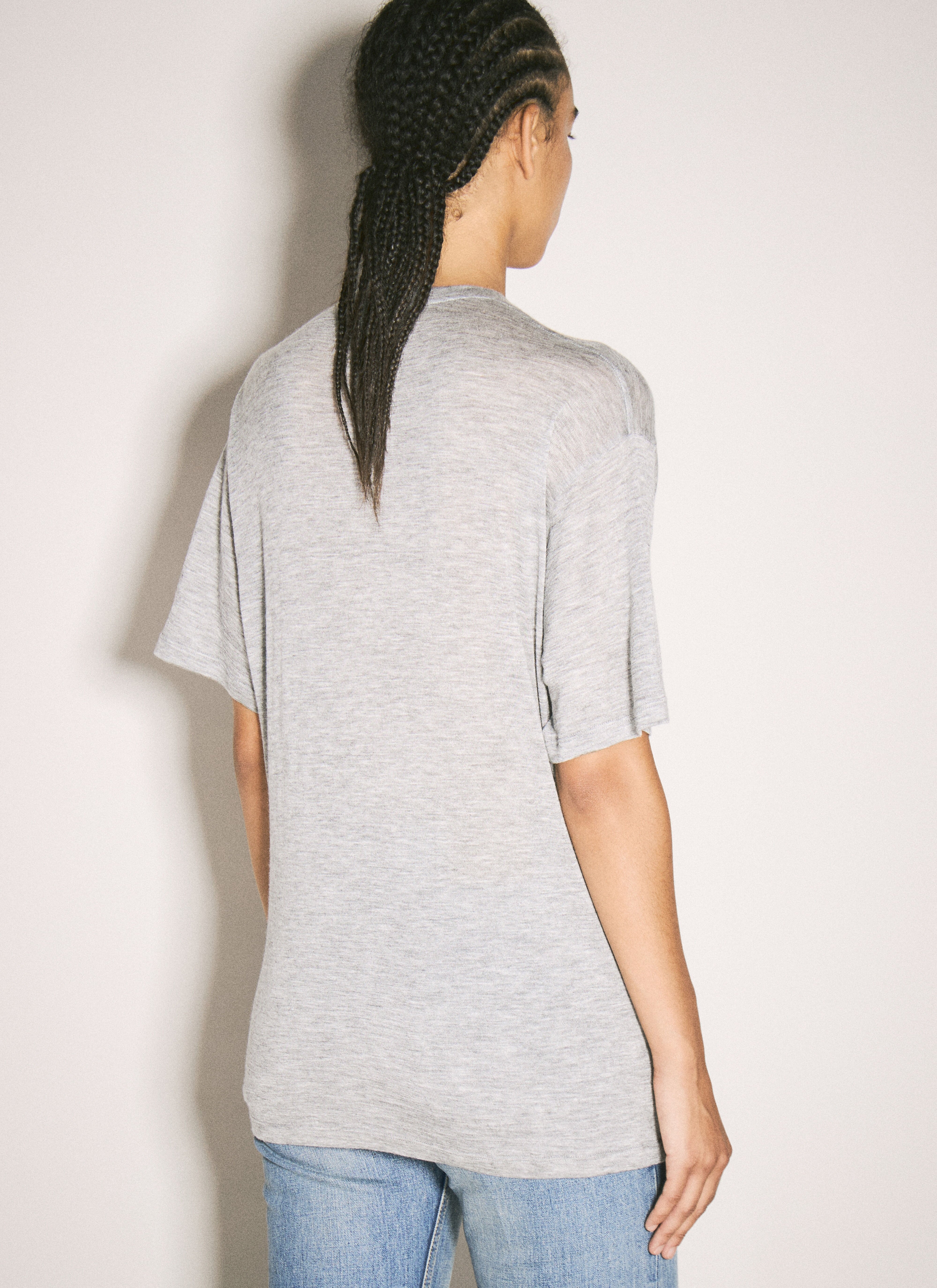 Wool And Silk T-Shirt - 5
