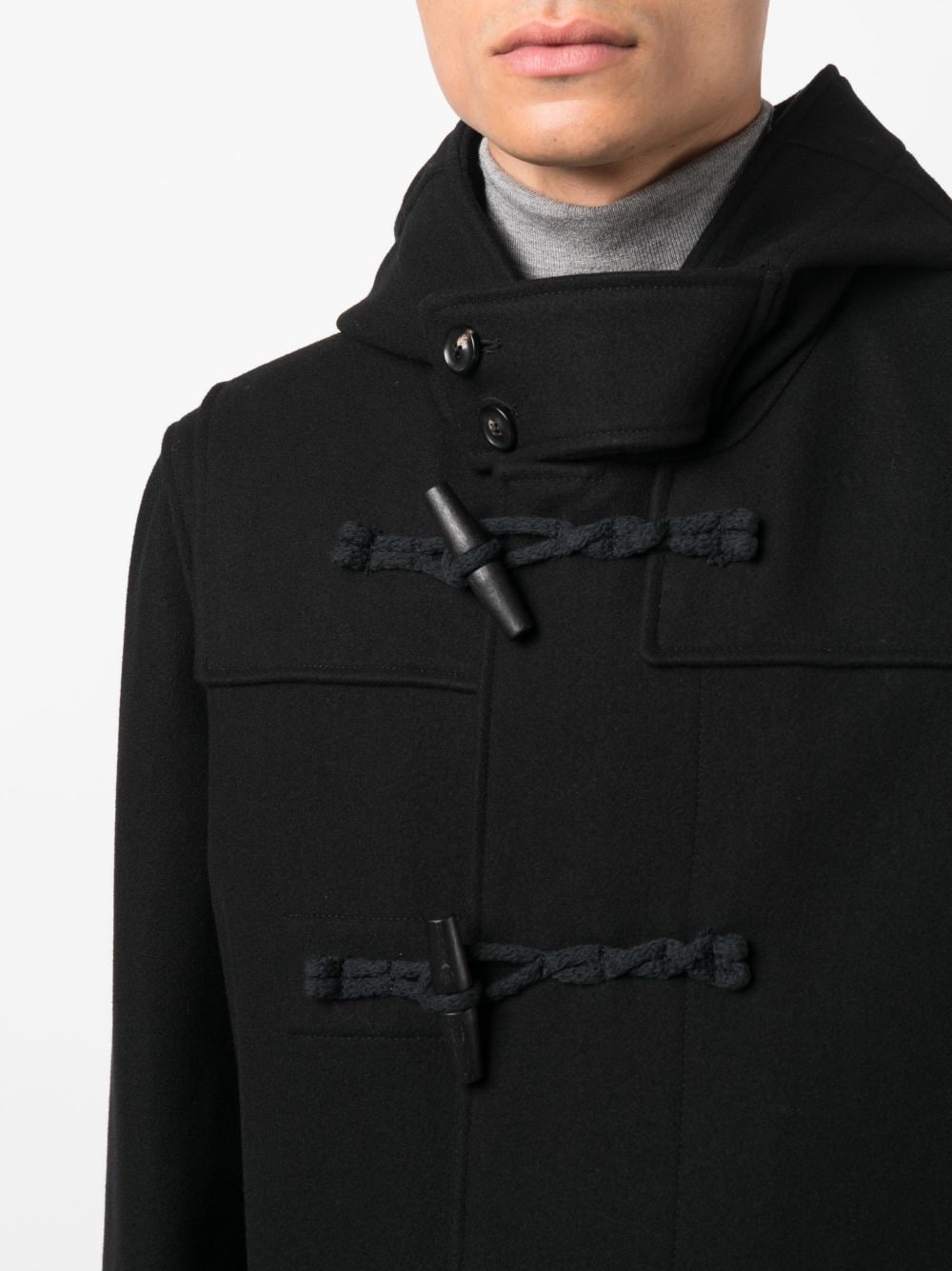hooded duffle coat - 5