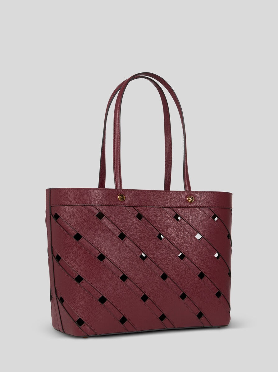 MEDIUM TOTE BAG WITH CUT-OUTS - 5
