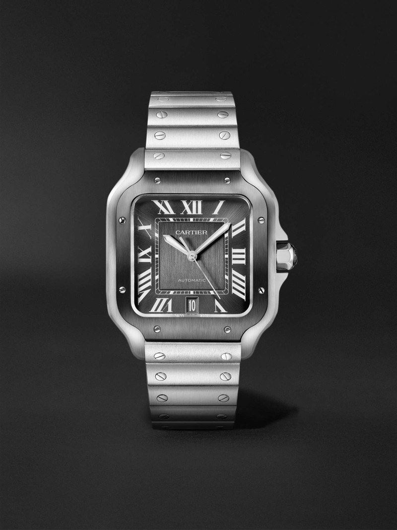 Cartier Santos de Cartier Automatic 39.8mm Steel Watch, Ref. No. WSSA0037 outlook