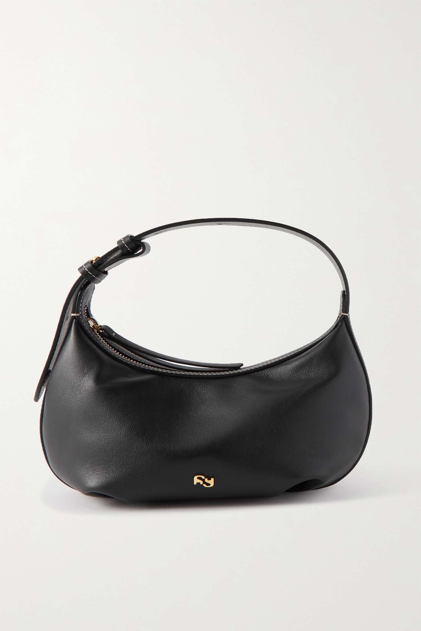 Puff mini soft leather shoulder bag - 1