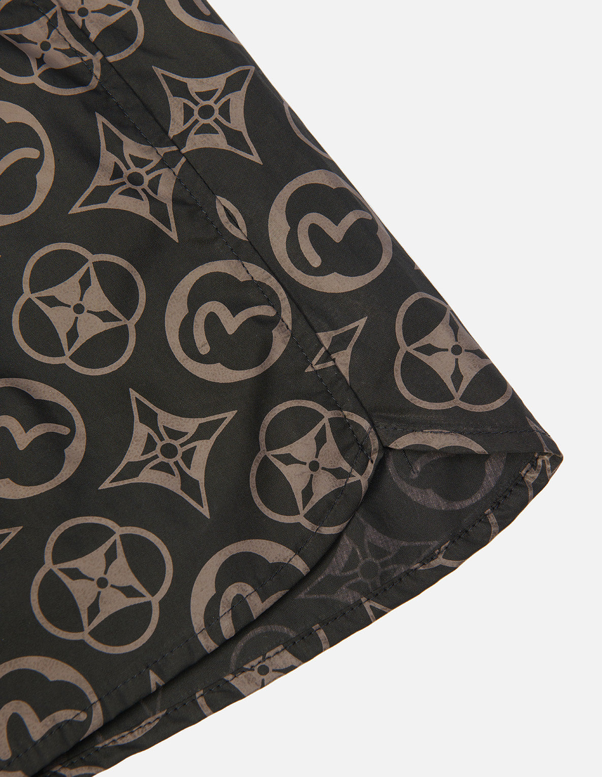 ALLOVER KAMON AND SEAGULL PRINT BOXER SHORTS - 5