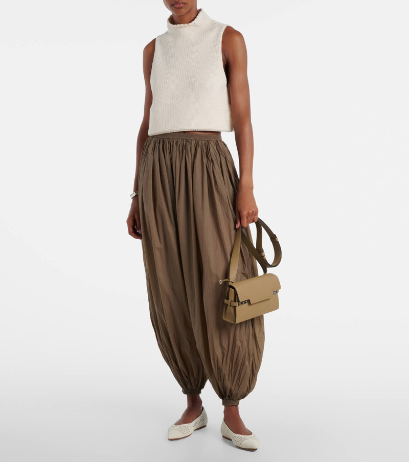 DELVAUX Tempête City Small leather crossbody bag outlook