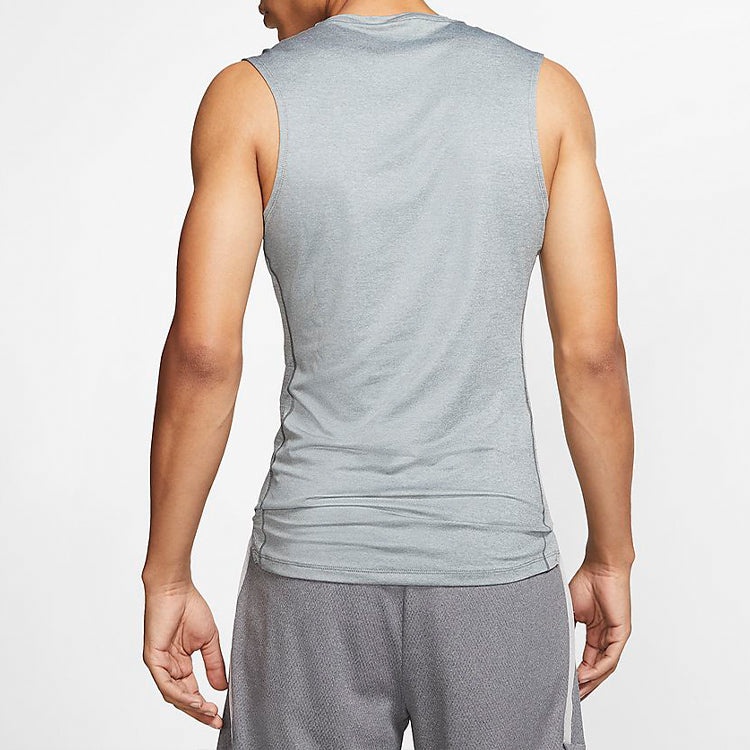 Nike Pro Sleeveless Training Tight Vest Gray BV5601-085 - 4