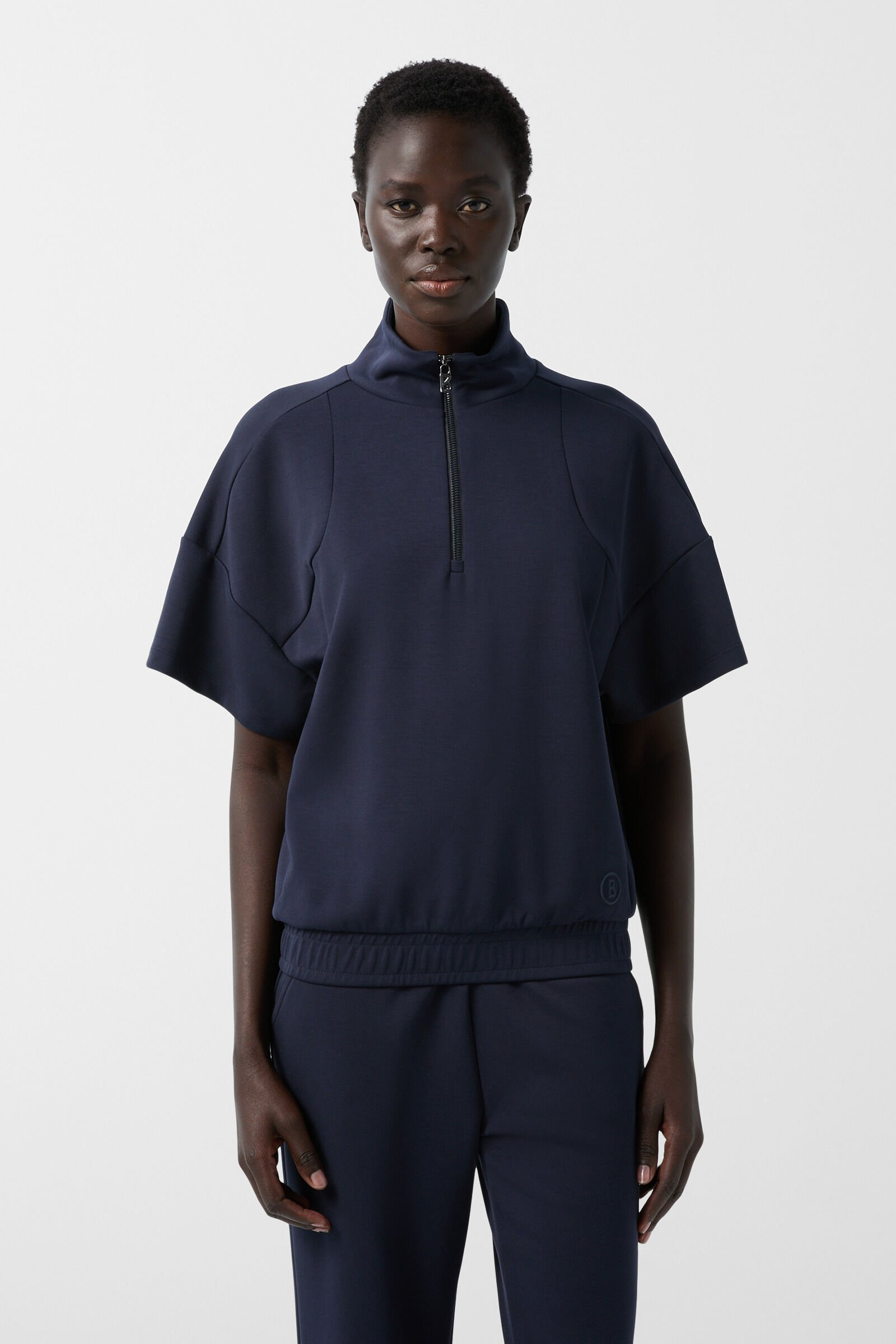 Mila sweatshirt in Navy blue - 2