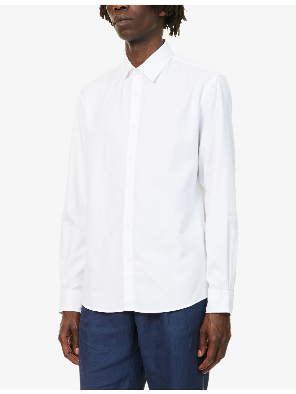 Oxford Long-Sleeve Cotton Shirt - 3